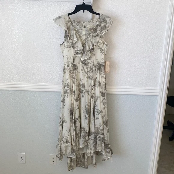 denim & supply ralph lauren dress Denim Supply Ralph Lauren Dress Womens Medium Purple Paisley Boho Hippie  Casual